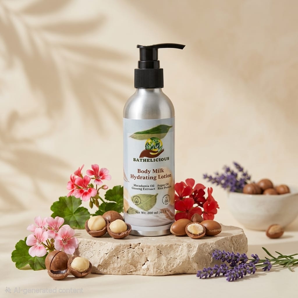 Body Milk Hydrating Lotion for Soft & Glowing Skin | Bathelicious - Kids